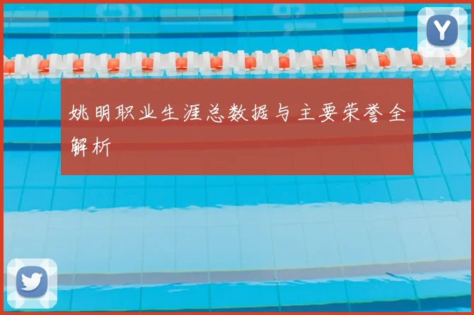 姚明职业生涯总数据与主要荣誉全解析